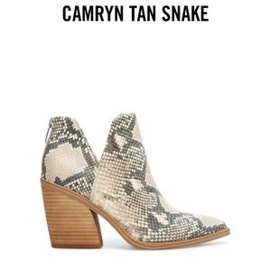 Steve Madden Camryn Snake Booties
